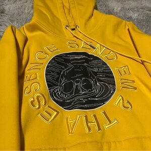 Lil Ugly Mane Yellow Graphic Hoodie